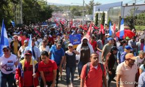 Caminata: Con Darío y Sandino somos Grandes! Más Grandes!