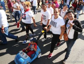 Caminata: Con Darío y Sandino somos Grandes! Más Grandes!