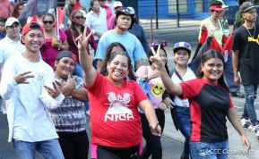 Caminata: Con Darío y Sandino somos Grandes! Más Grandes!