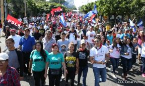 Caminata: Con Darío y Sandino somos Grandes! Más Grandes!