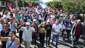 Caminata: Con Darío y Sandino somos Grandes! Más Grandes!