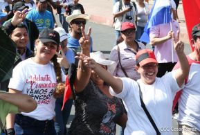 Caminata: Con Darío y Sandino somos Grandes! Más Grandes!