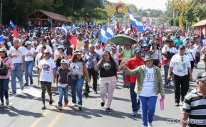 Caminata: Con Darío y Sandino somos Grandes! Más Grandes!