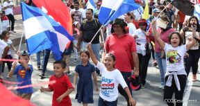 Caminata: Con Darío y Sandino somos Grandes! Más Grandes!