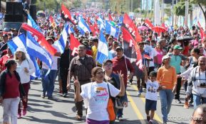 Caminata: Con Darío y Sandino somos Grandes! Más Grandes!