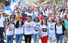 Caminata: Con Darío y Sandino somos Grandes! Más Grandes!