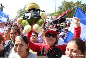 Caminata: Con Darío y Sandino somos Grandes! Más Grandes!