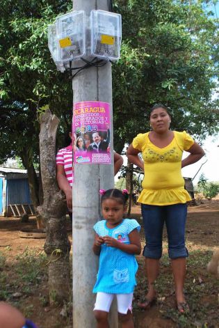 Energía eléctrica mejora calidad de vida  a más familias de Masaya