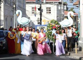 Nicaragua conmemora el 104 aniversario del tránsito a la inmortalidad de Rubén Darío