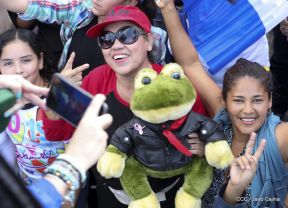 “Nicaragua Te Soñamos Grande”… “Mujeres por la Vida!”