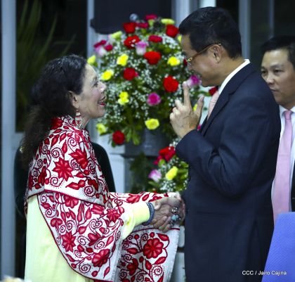 Hermandad y compañerismo en reunión del presidente Daniel  Ortega y vicepresidenta Rosario Murillo con delegación de alto nivel de Vietnam