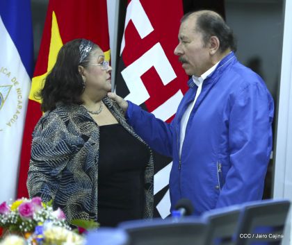 Hermandad y compañerismo en reunión del presidente Daniel  Ortega y vicepresidenta Rosario Murillo con delegación de alto nivel de Vietnam