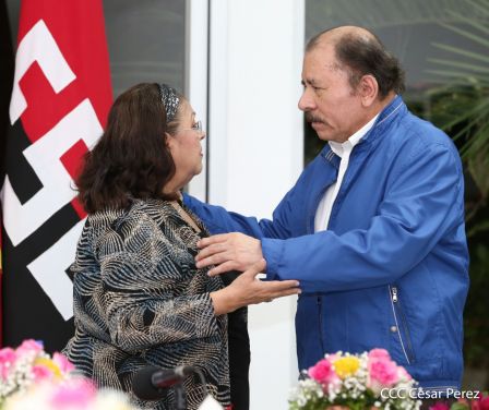 Hermandad y compañerismo en reunión del presidente Daniel  Ortega y vicepresidenta Rosario Murillo con delegación de alto nivel de Vietnam