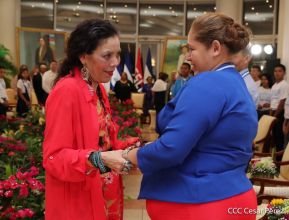 Presidente Daniel Ortega entregó la Orden de la Independencia Cultural Rubén Darío y medallas de Excelencia al mérito