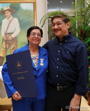 Presidente Daniel Ortega entregó la Orden de la Independencia Cultural Rubén Darío y medallas de Excelencia al mérito