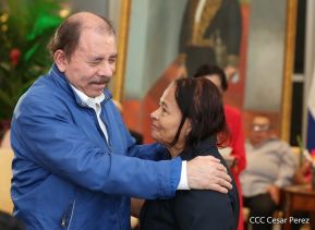 Presidente Daniel Ortega entregó la Orden de la Independencia Cultural Rubén Darío y medallas de Excelencia al mérito