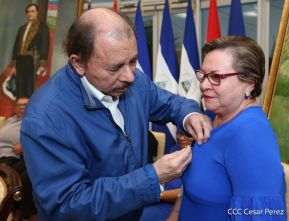 Presidente Daniel Ortega entregó la Orden de la Independencia Cultural Rubén Darío y medallas de Excelencia al mérito