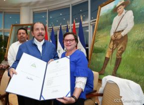Presidente Daniel Ortega entregó la Orden de la Independencia Cultural Rubén Darío y medallas de Excelencia al mérito