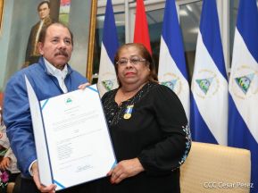Presidente Daniel Ortega entregó la Orden de la Independencia Cultural Rubén Darío y medallas de Excelencia al mérito