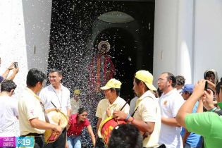 Católicos se desbordan en cierre de fiestas de San Sebastián