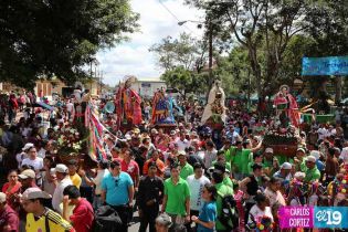 Católicos se desbordan en cierre de fiestas de San Sebastián