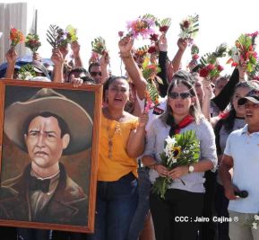 Nicaragua rinde homenaje al general Sandino