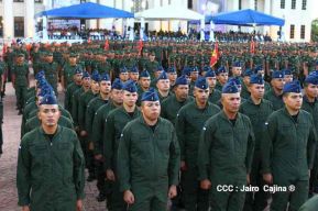 Toma de posesión del cargo de Comandante en Jefe del Ejército de Nicaragua