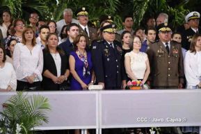 Toma de posesión del cargo de Comandante en Jefe del Ejército de Nicaragua
