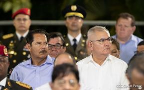 Toma de posesión del cargo de Comandante en Jefe del Ejército de Nicaragua