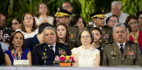 Toma de posesión del cargo de Comandante en Jefe del Ejército de Nicaragua