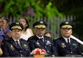 Toma de posesión del cargo de Comandante en Jefe del Ejército de Nicaragua