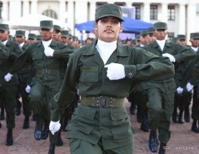 Toma de posesión del cargo de Comandante en Jefe del Ejército de Nicaragua