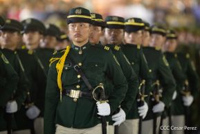 Toma de posesión del cargo de Comandante en Jefe del Ejército de Nicaragua
