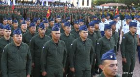 Toma de posesión del cargo de Comandante en Jefe del Ejército de Nicaragua