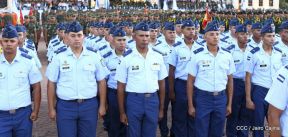 Toma de posesión del cargo de Comandante en Jefe del Ejército de Nicaragua