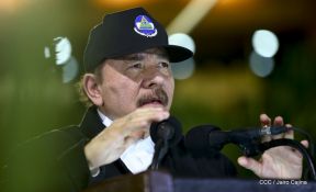 Toma de posesión del cargo de Comandante en Jefe del Ejército de Nicaragua