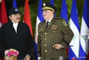 Toma de posesión del cargo de Comandante en Jefe del Ejército de Nicaragua