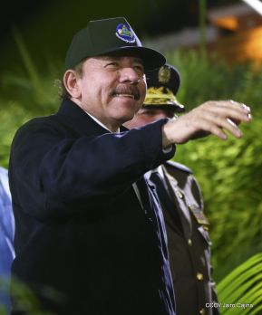 Toma de posesión del cargo de Comandante en Jefe del Ejército de Nicaragua