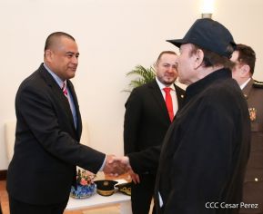 Toma de posesión del cargo de Comandante en Jefe del Ejército de Nicaragua