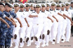 Toma de posesión del cargo de Comandante en Jefe del Ejército de Nicaragua