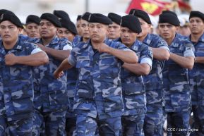 Toma de posesión del cargo de Comandante en Jefe del Ejército de Nicaragua