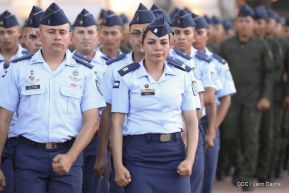 Toma de posesión del cargo de Comandante en Jefe del Ejército de Nicaragua