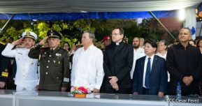 Toma de posesión del cargo de Comandante en Jefe del Ejército de Nicaragua