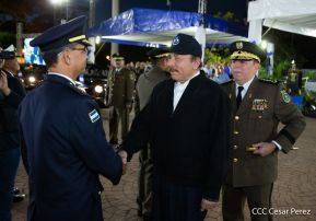 Toma de posesión del cargo de Comandante en Jefe del Ejército de Nicaragua