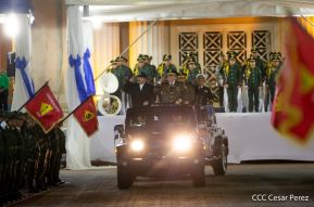 Toma de posesión del cargo de Comandante en Jefe del Ejército de Nicaragua