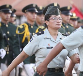 Toma de posesión del cargo de Comandante en Jefe del Ejército de Nicaragua