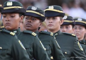 Toma de posesión del cargo de Comandante en Jefe del Ejército de Nicaragua