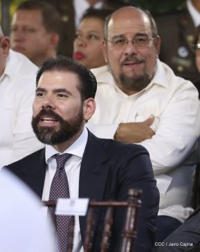 Toma de posesión del cargo de Comandante en Jefe del Ejército de Nicaragua