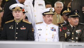 Toma de posesión del cargo de Comandante en Jefe del Ejército de Nicaragua