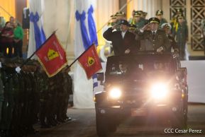 Toma de posesión del cargo de Comandante en Jefe del Ejército de Nicaragua